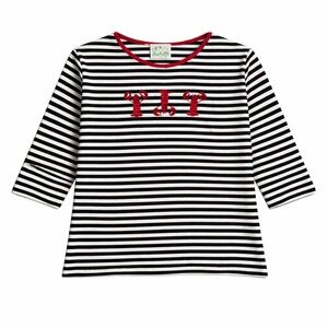 Quacker Factory vintage embroidered lobster shirt